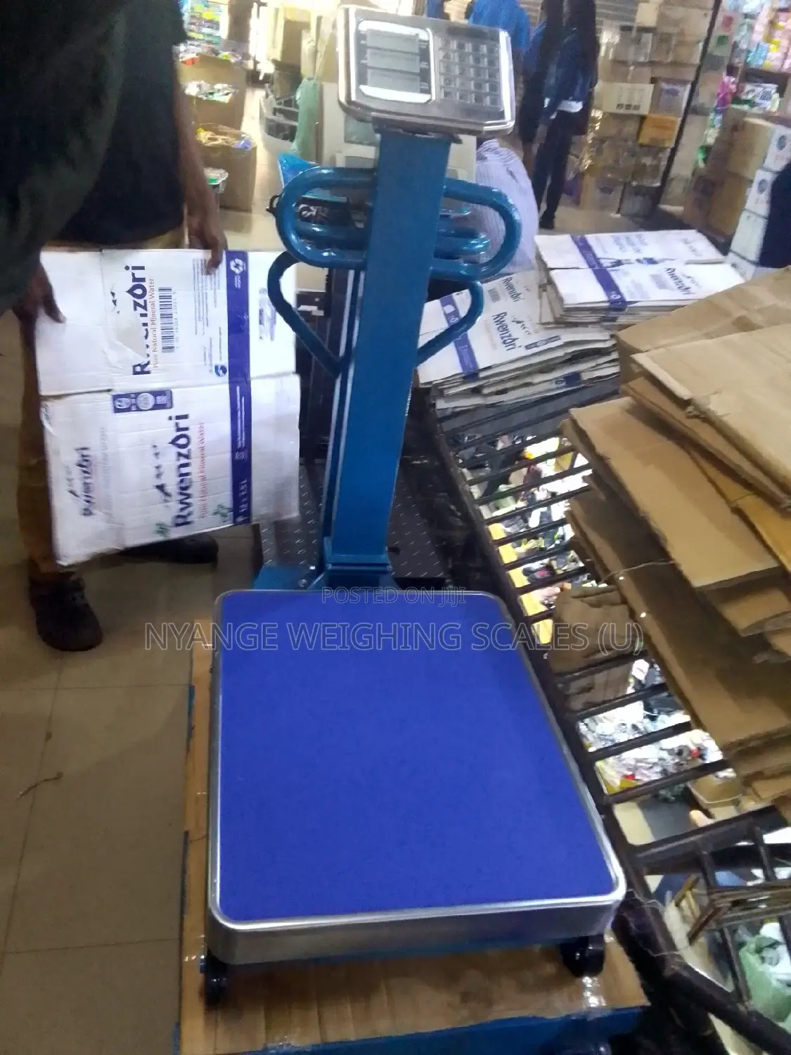 TCS Heavy Duty Industrial Platform Scale 600kg/0.5g