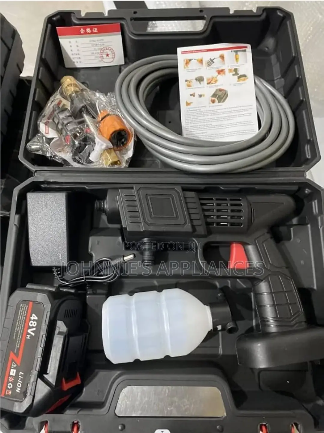 High Pressure Rechargeable Car Washer