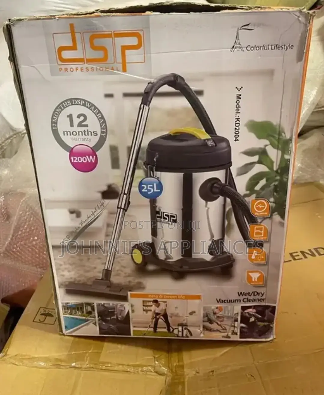 DSP Wet / Dry Vacuum Cleaner 25l