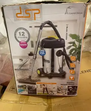 DSP Wet /Dry Electric Vacuum Cleaner Movable 25l