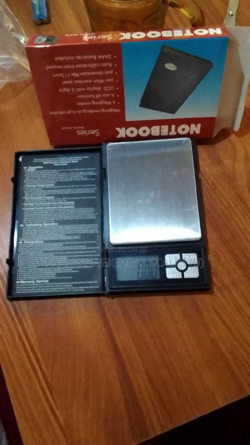 Notebook Serie 500g/0.01g Portable Scales
