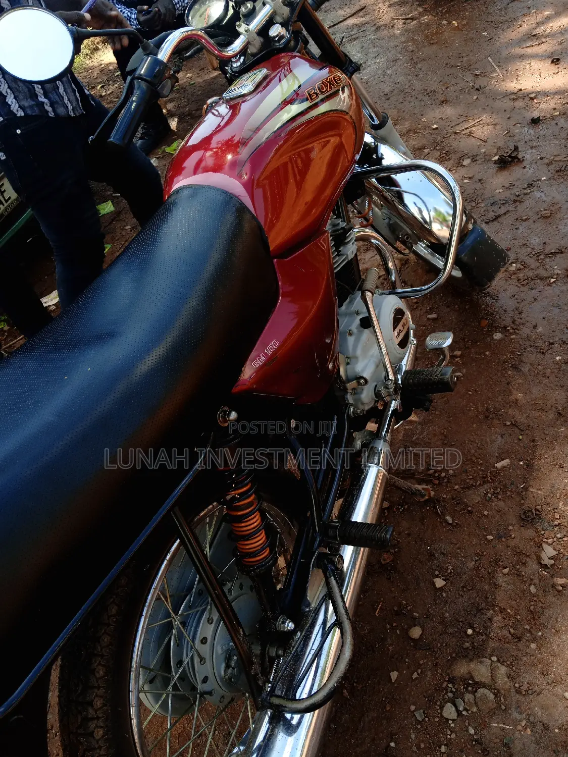 Bajaj Boxer 2023 Red