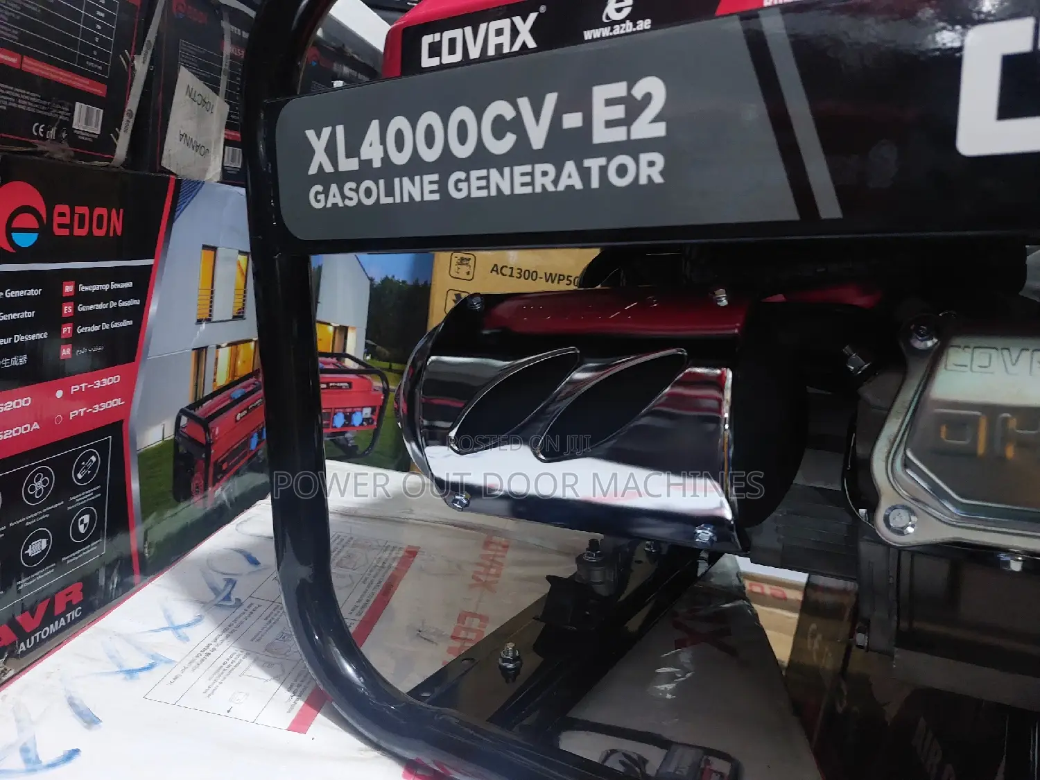 4 Kva / Kw Petrol Covax Key Ignition Copper Generator