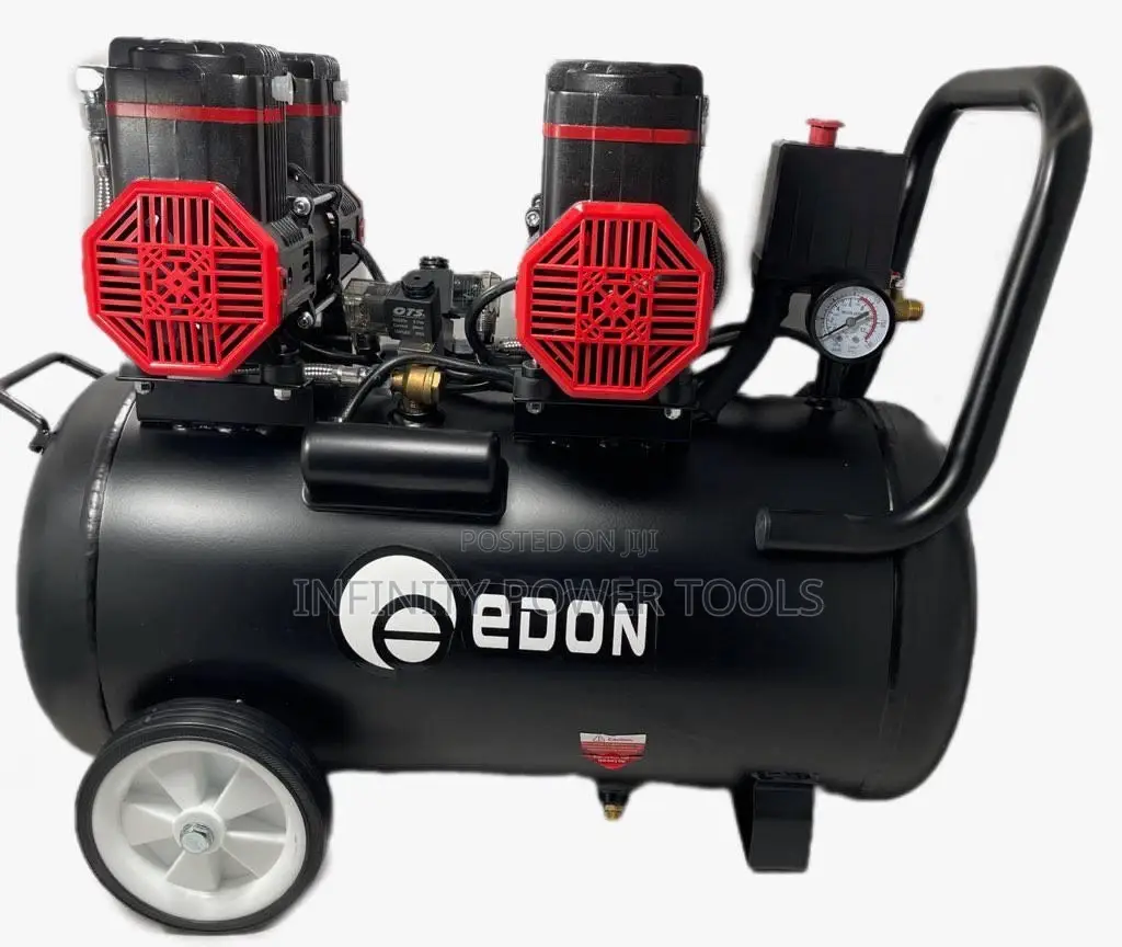 Silent Compressor 50l 2 Pistons Edon