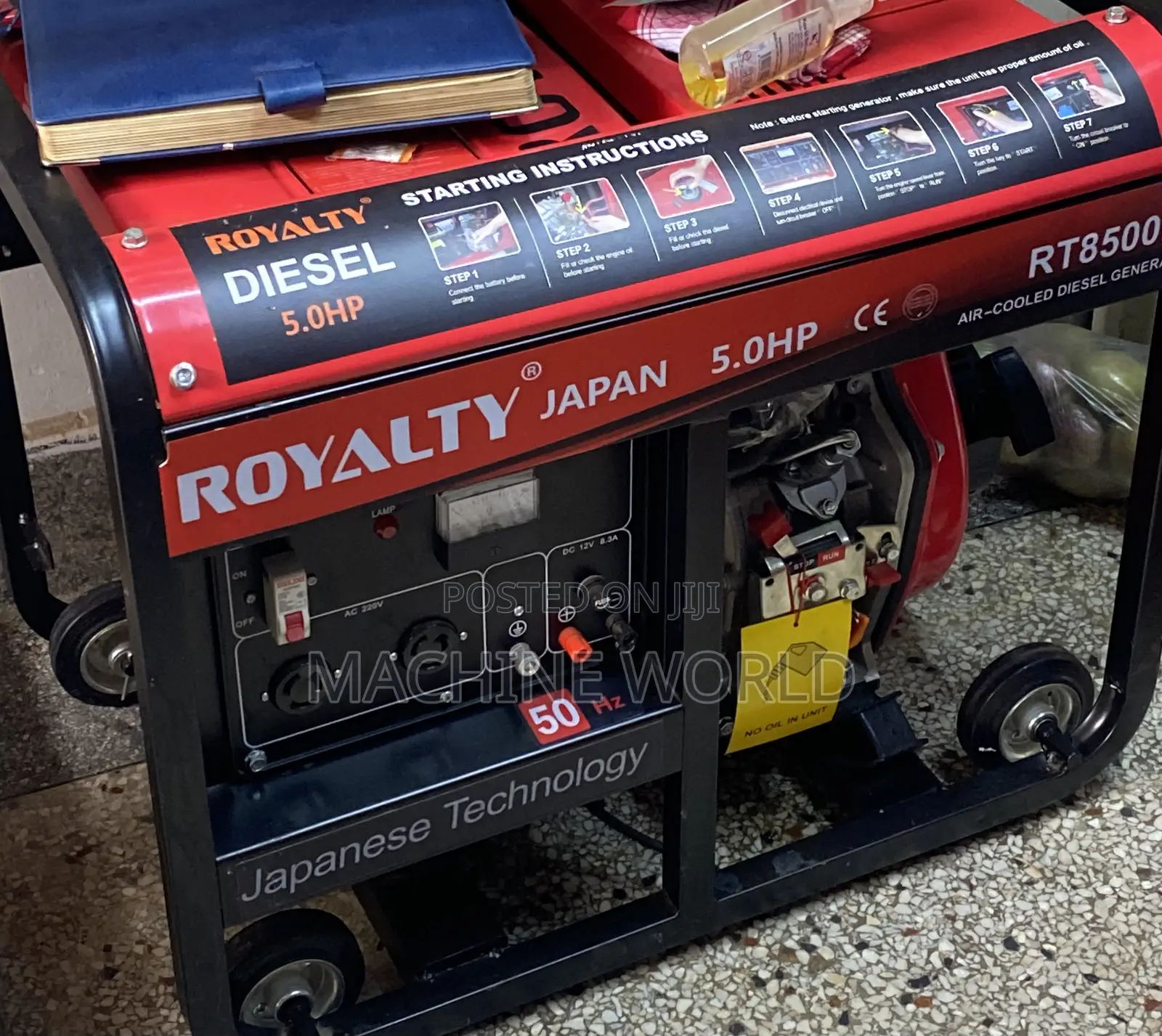 Royalty Japan Generator 8.5kw