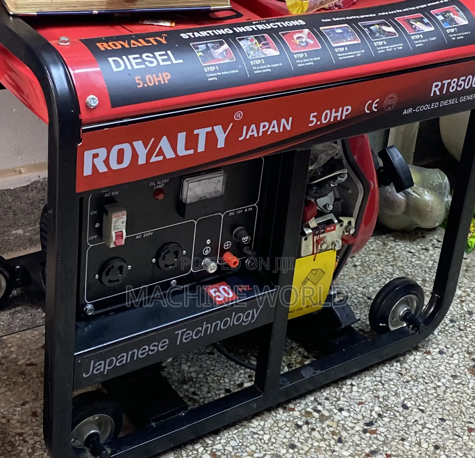 Royalty Japan Generator 8.5kw