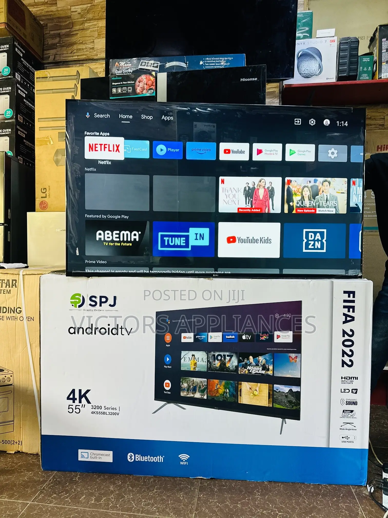 SPJ Uhd Smart Tv 55”