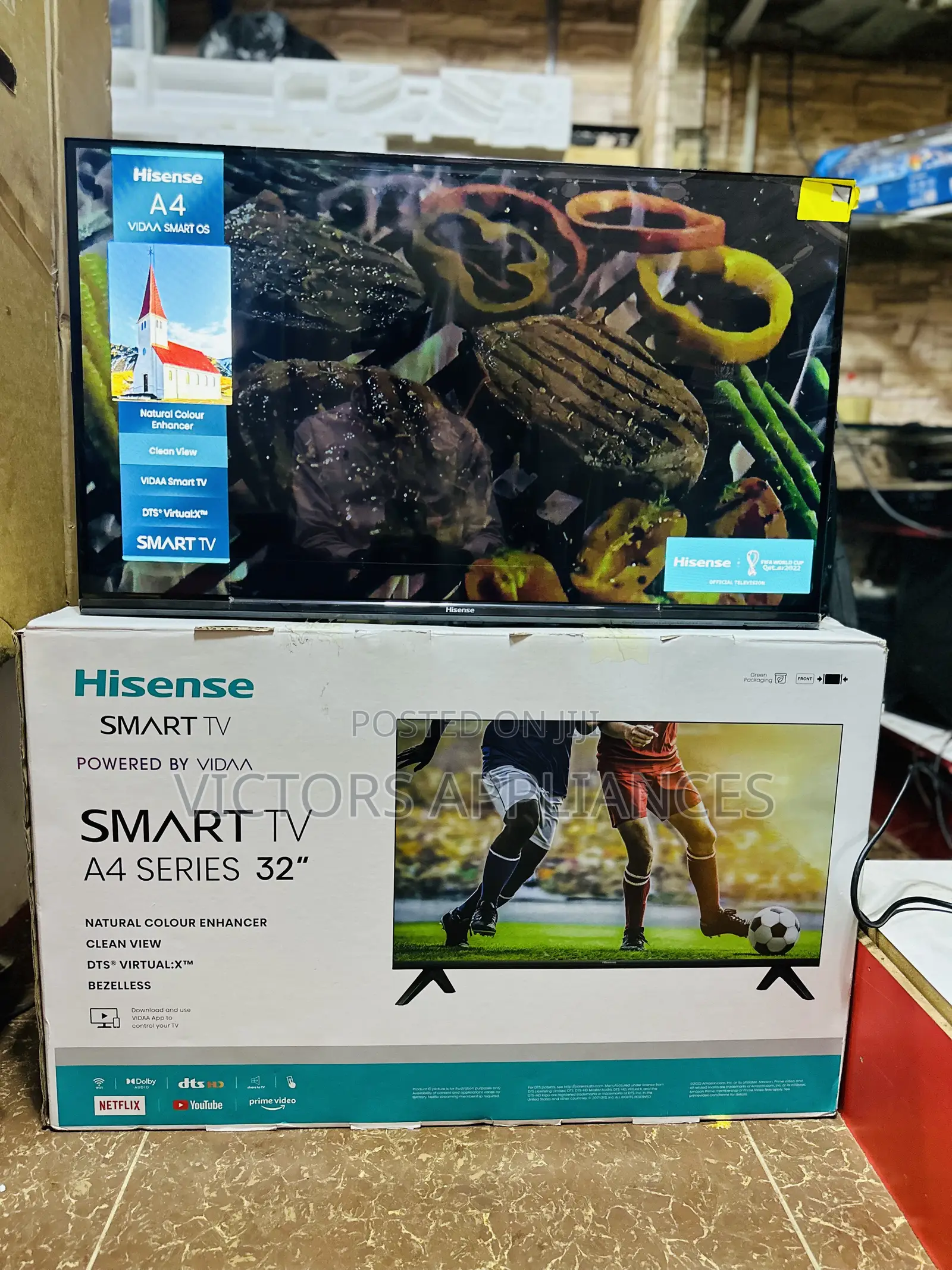 Hisense 32” Smart Tv A4