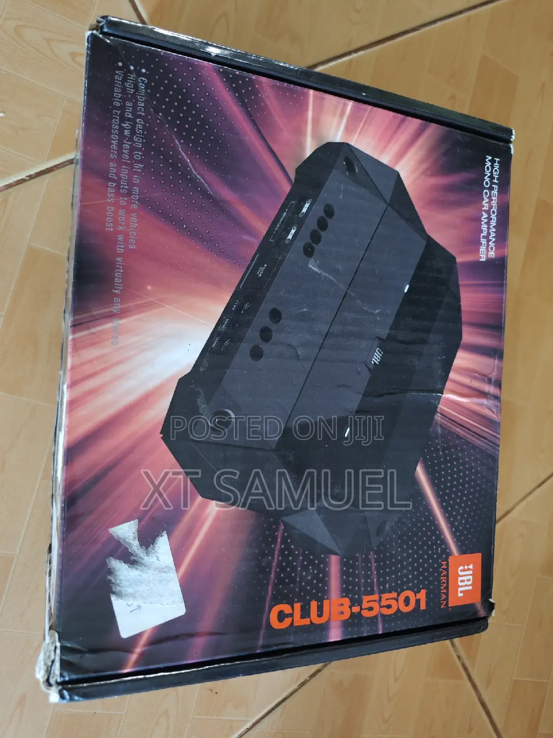 JBL CLUB-5501,1300w Car Amplifier