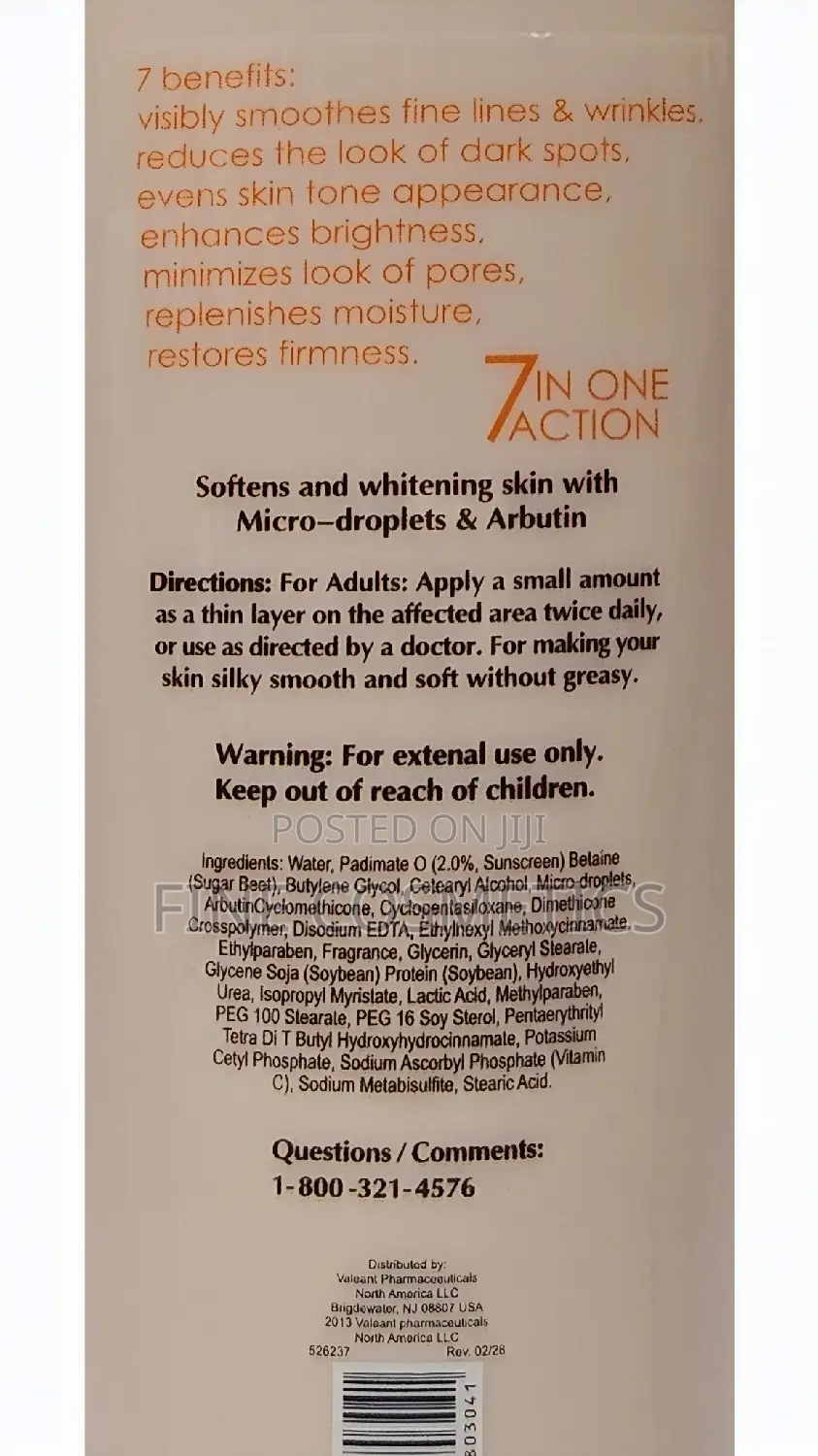 AMBI BODY CARE, New Advanced Whitening Lotion With Sunscreen