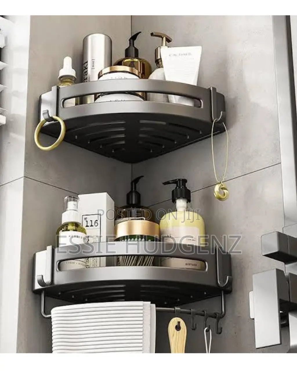 2pcs Corner Shelf Rack