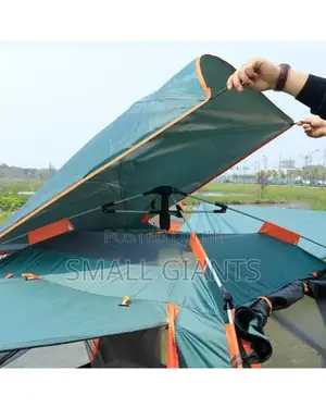 4 People Heavy-Duty Automatic Camping Tent