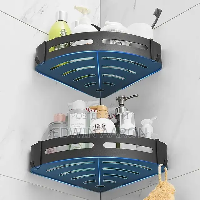 2pcs Bathroom Corner Shelves