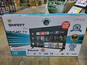 Smart Plus 32" Android 12 Smart Tv With Free to Air Decorder