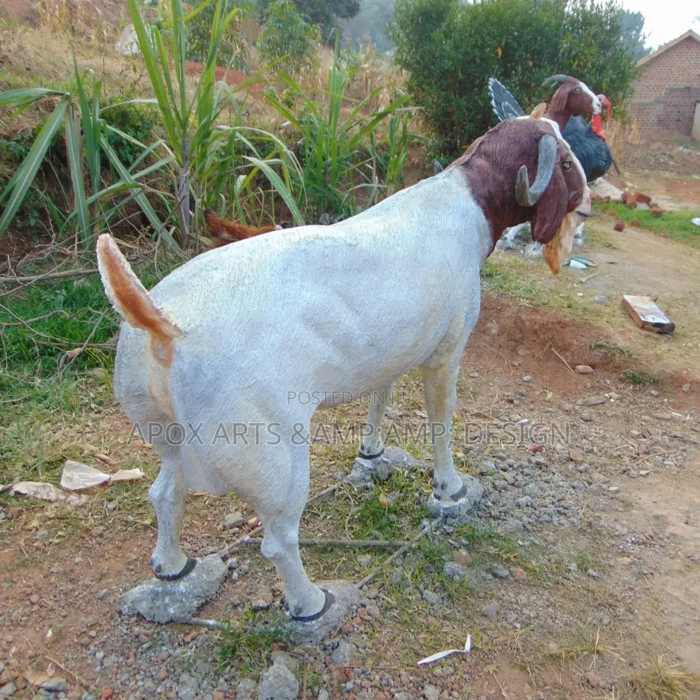 Goat Sculptures