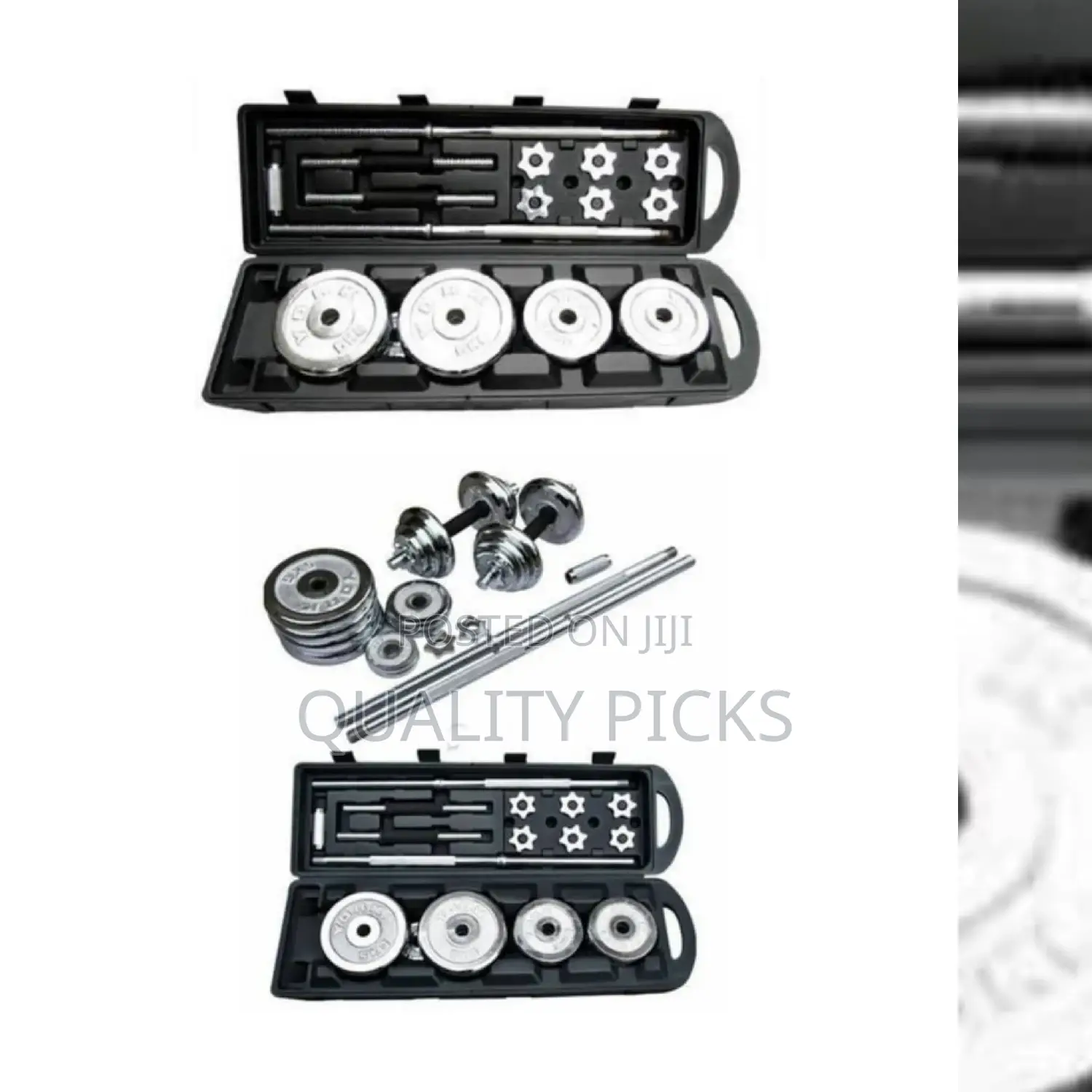Adjustable Stainless Dumbbells