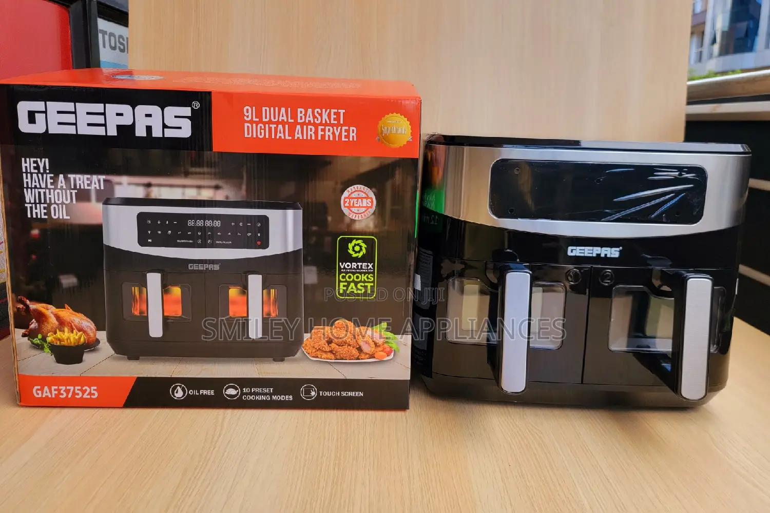 Geepas 9ltrs Dual Airfyer