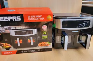 Brandnew Geepas Dual Airfryer 9ltrs