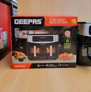 New Arival Geepas 9ltrs Dual Airfyer