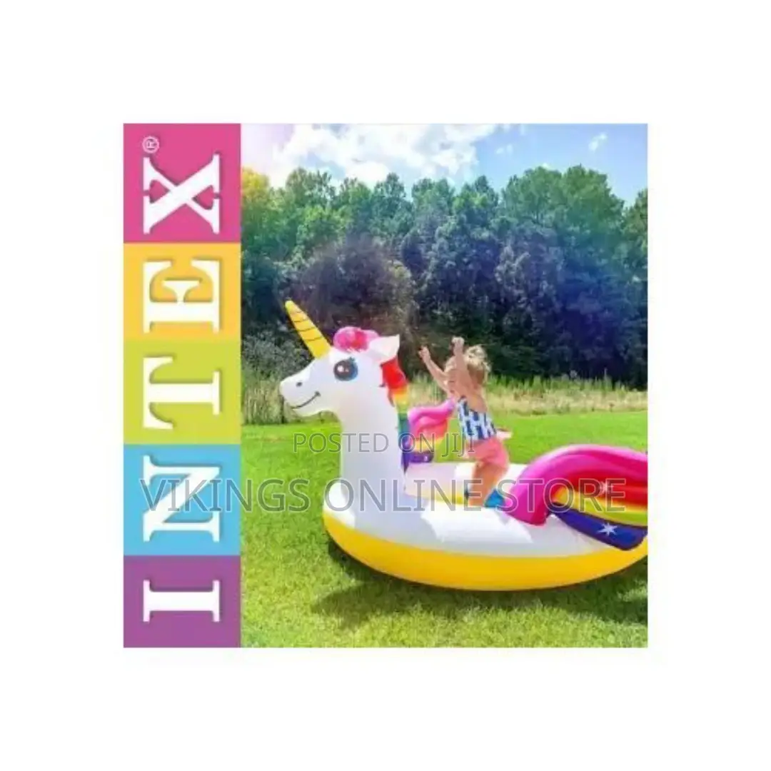 Intex Inflatable Mystic Unicorn Baby Kids Swimming Pool -