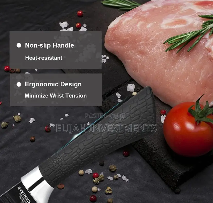 Non Stick Set 6 PCS Stainless Steel Kitchen Knife