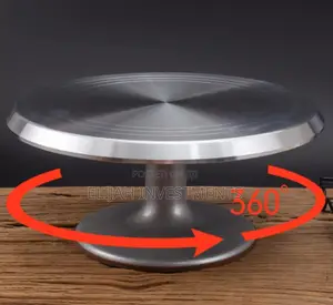 Cake Stainless Steel Turntable Mold Cake Plate