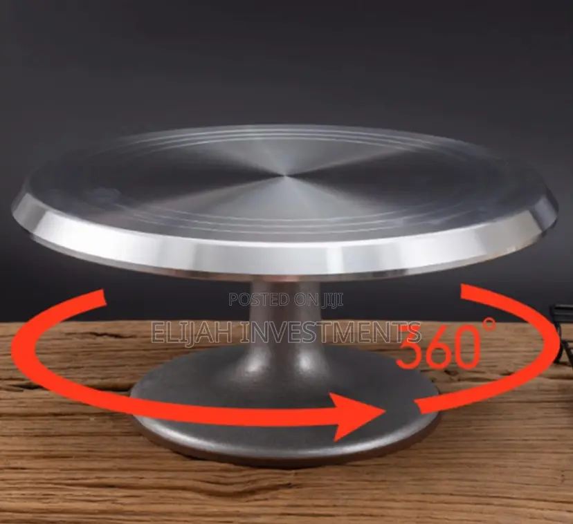 Cake Stainless Steel Turntable Mold Cake Plate