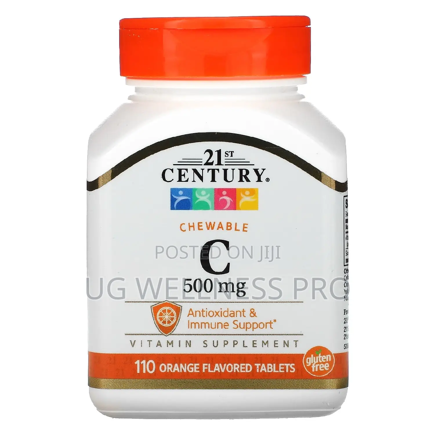 21st Century, Chewable C, Orange Flavor, 500 Mg, 110 Tablets