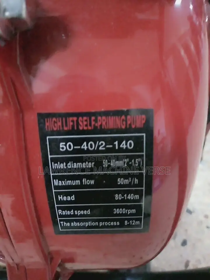 High Pressure Water Pump