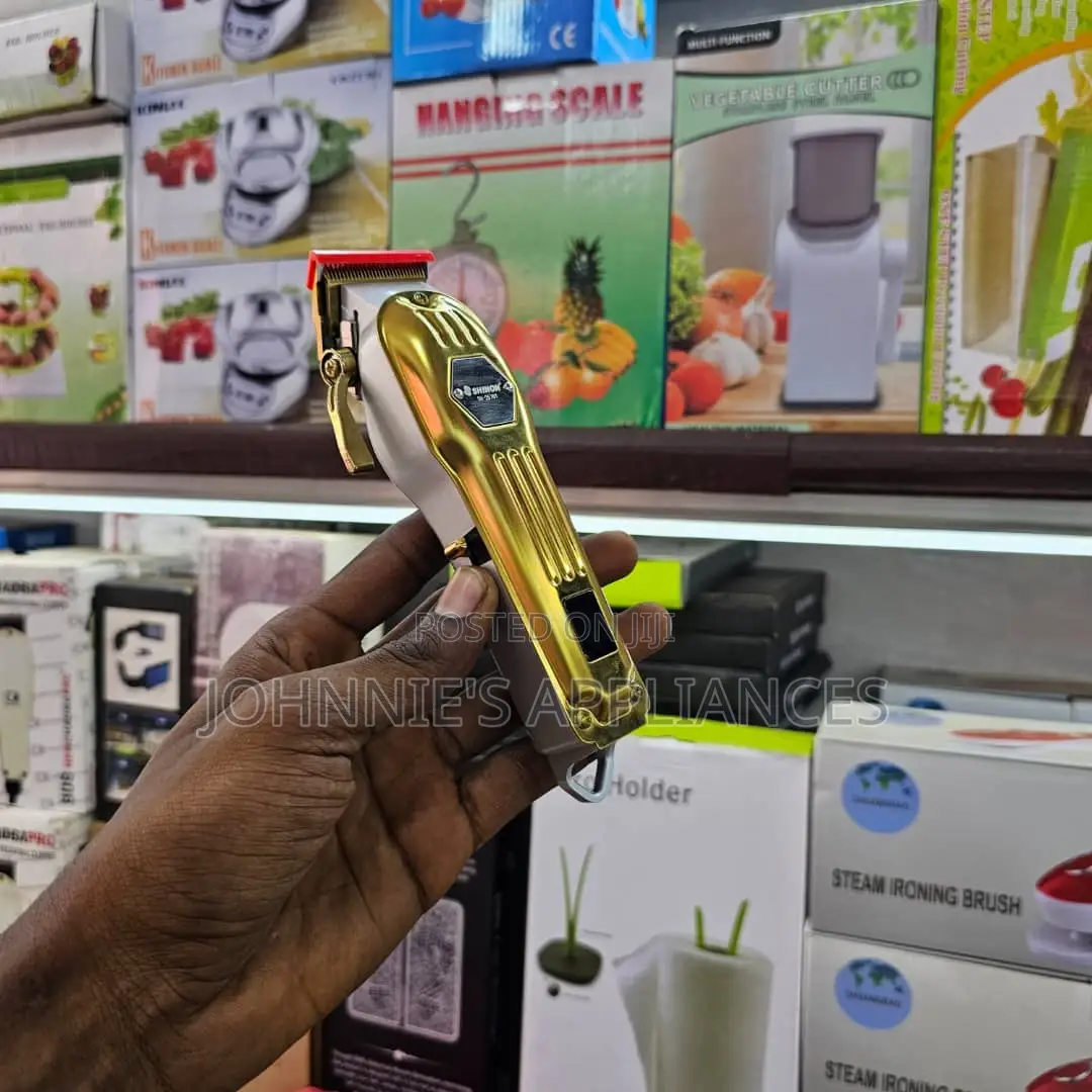 Shinon Rechargeable Hair Clipper 1yr Warranty