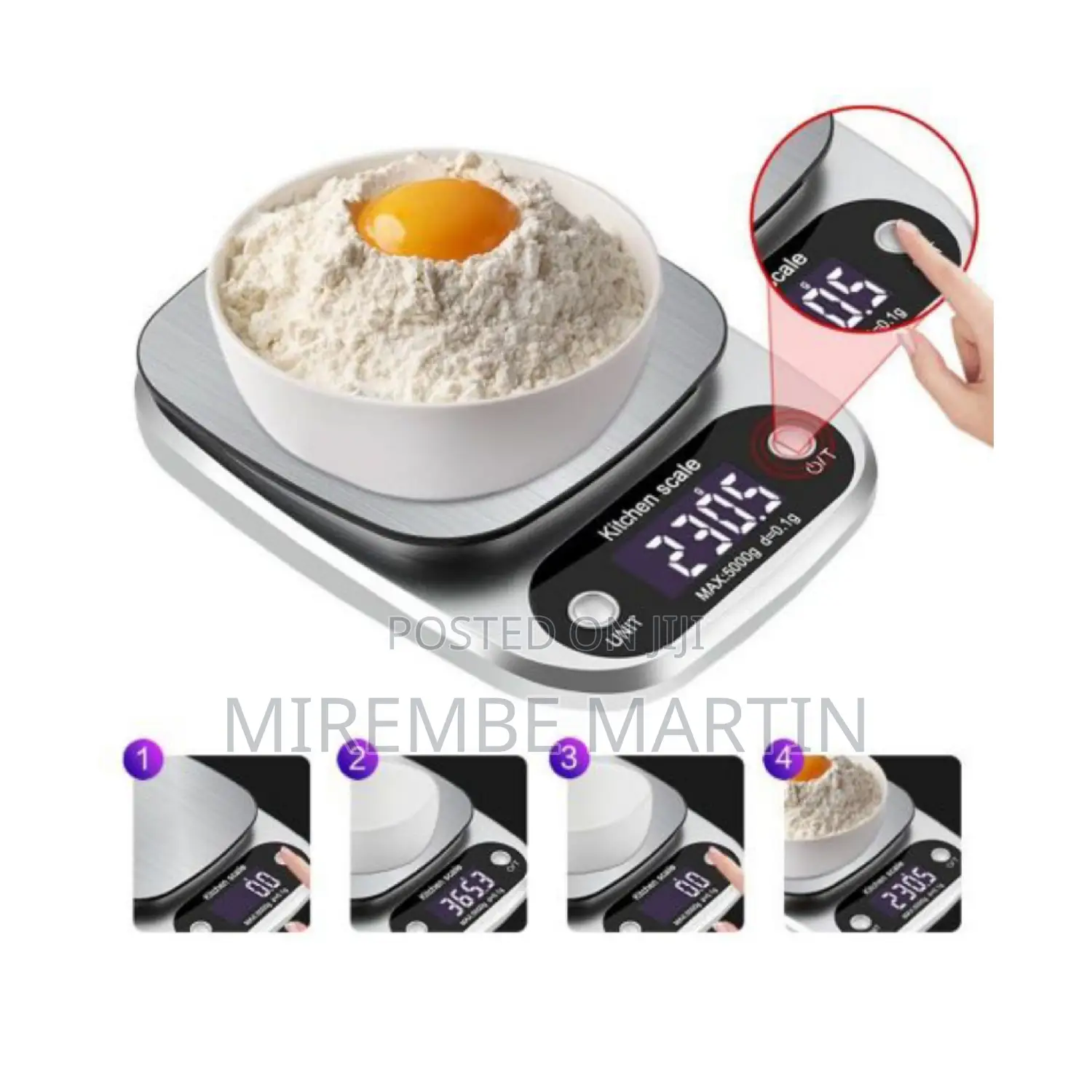 Kitchen Electronic Weighing Scale.