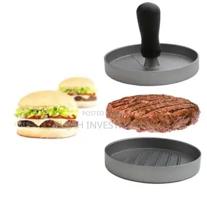 Heavy Duty Non-Stick Burger Press Aluminum Hamburger