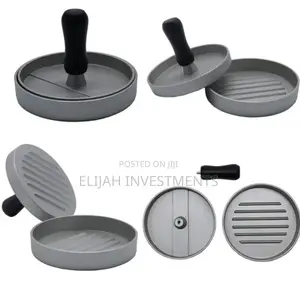 Heavy Duty Non-Stick Burger Press Aluminum Hamburger