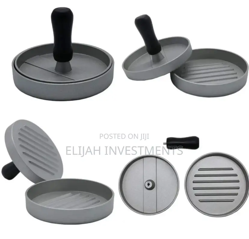 Heavy Duty Non-Stick Burger Press Aluminum Hamburger