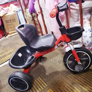 Photo - Kids Tricycle for 2- 4 Years for Children Cycling -, Black