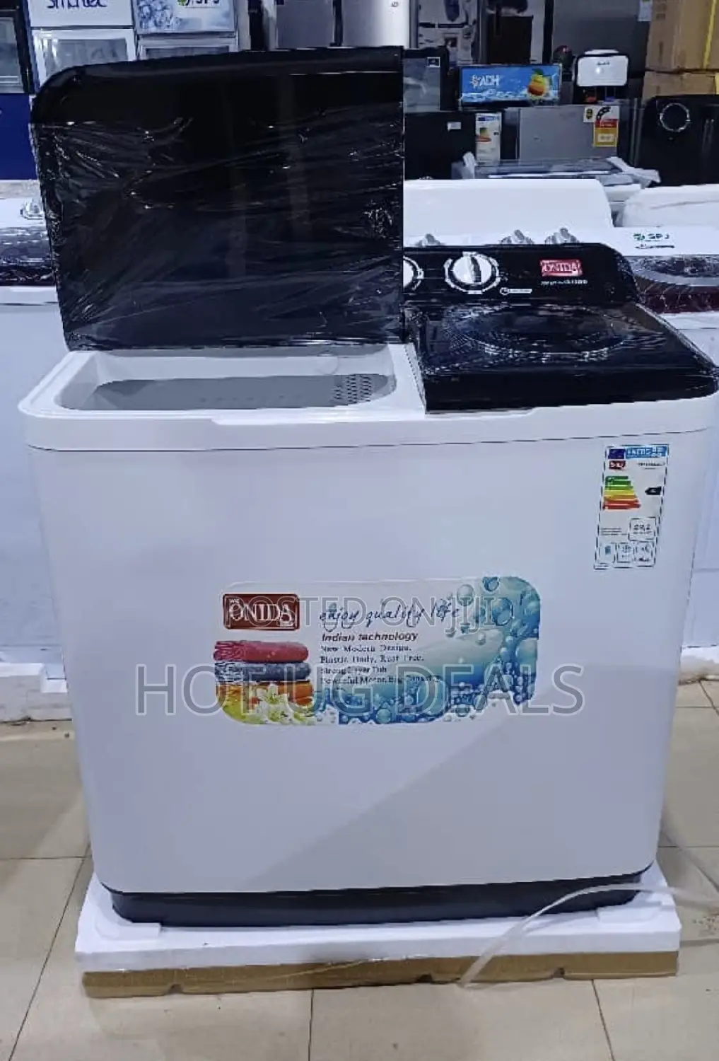 Onida Plus 13kg Twin Tub Washing Machine - White (2yrs Wrty)