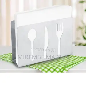 Stainless Steel Napkin Holder Rack.