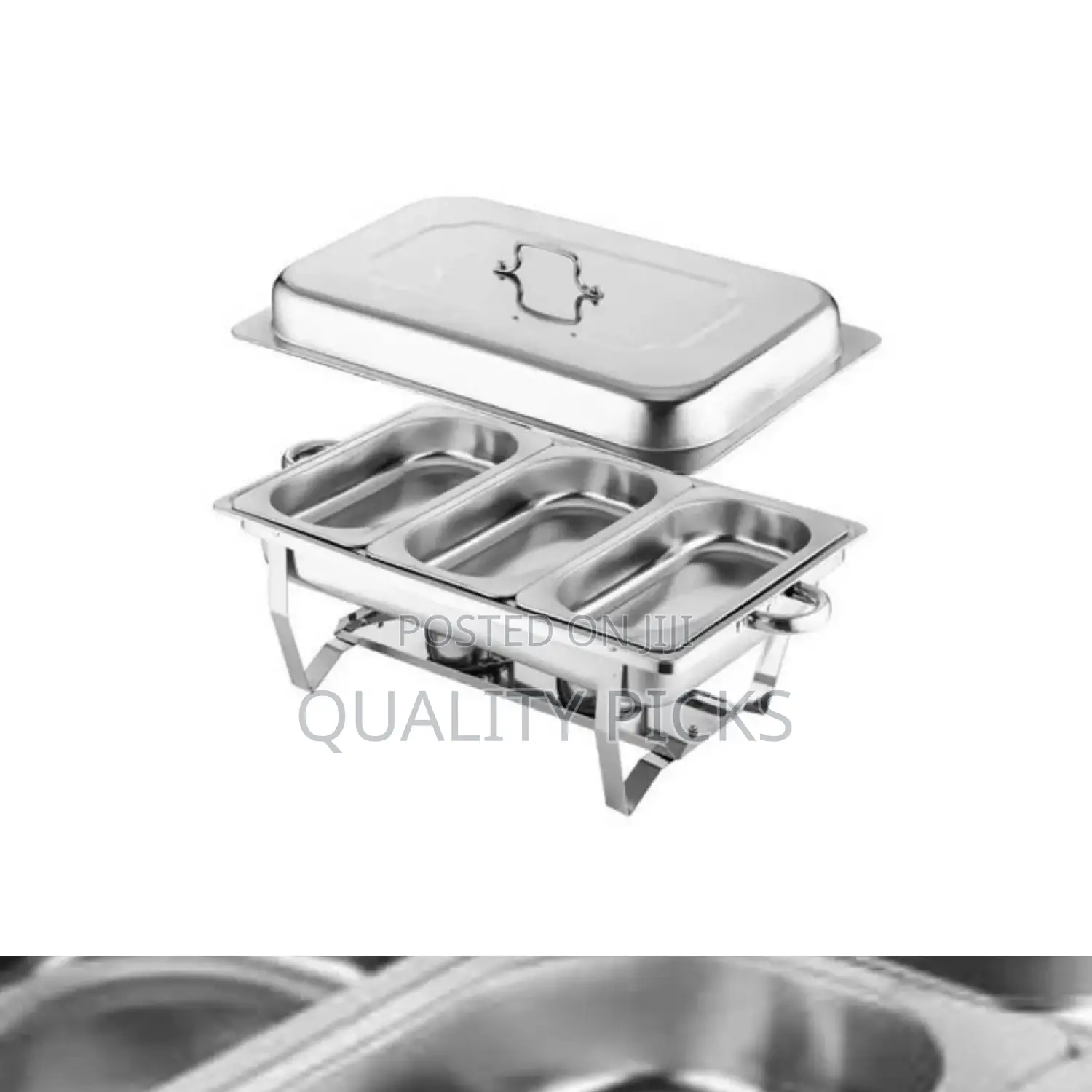 Triple Chafing Dishes