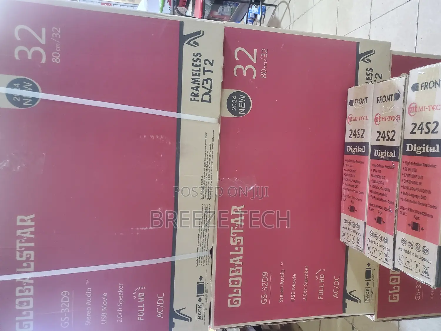 Globalstar 32"Inch With Free to Air Deconder
