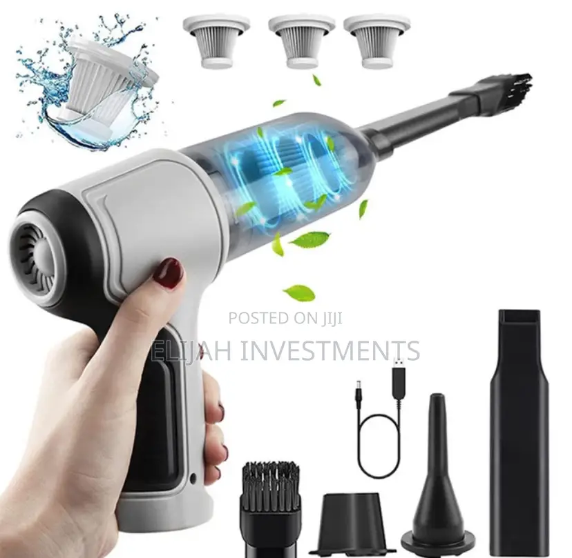 Mini Car Vacuum Cleaner Strong Suction Handheld