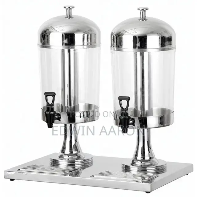 Stainless Steel Double Juice Dispenser 16L