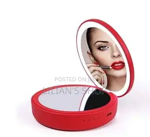 Foldable LED Beauty Makeup Mirror