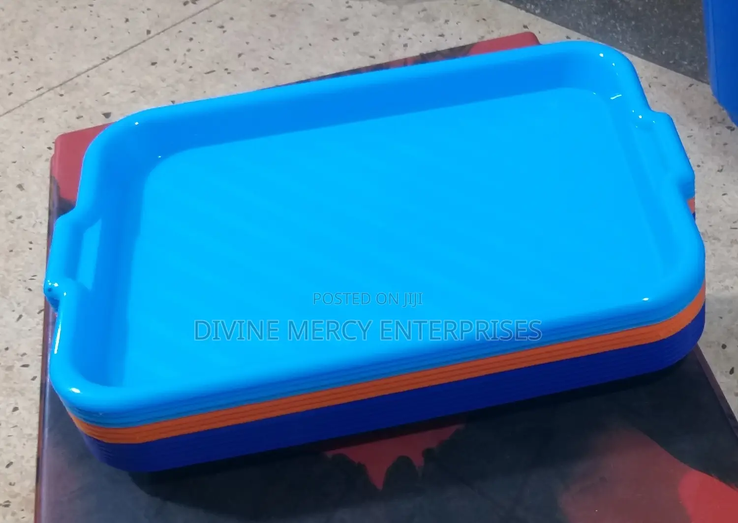 Plastic Rectangular Tray