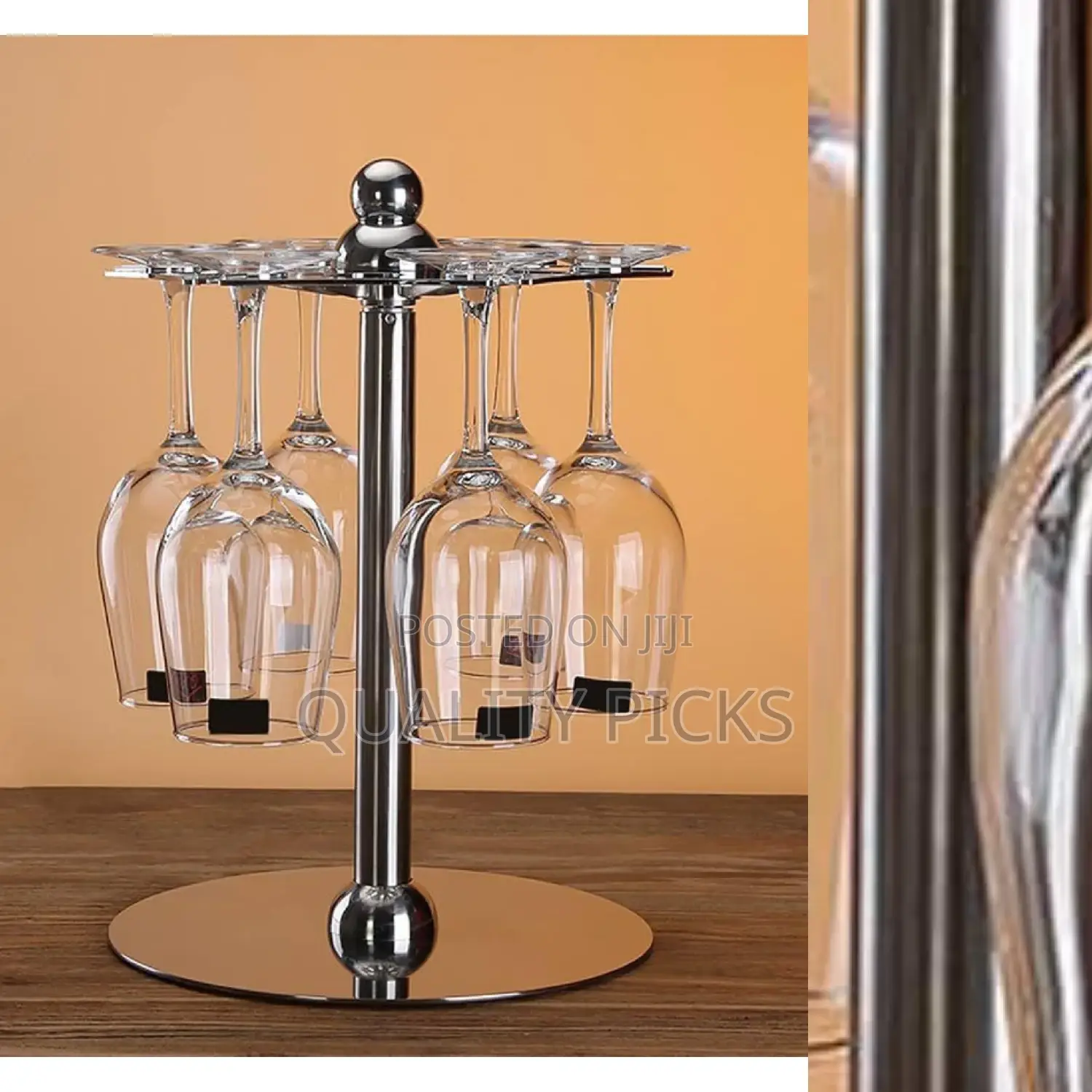 Stainless Glass Holder