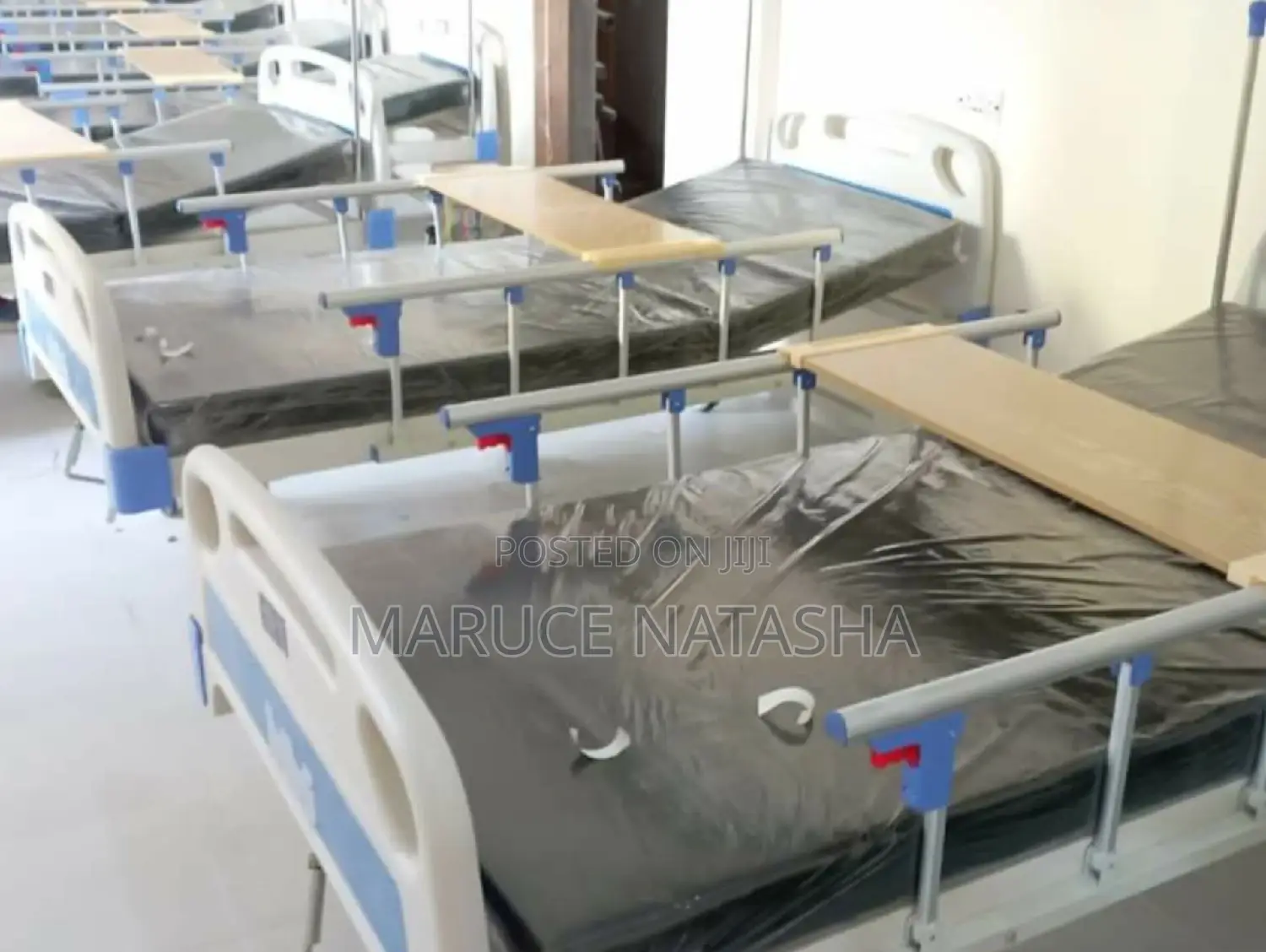 Hospital Admission Bed With a High Density Mattress