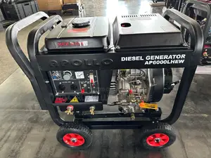Photo - Diesel Generator 4 Wheel  % Copper
