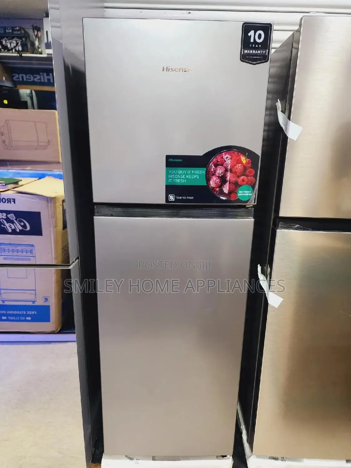 222ltrs Frost Free Hisense Refrigerator Brand New