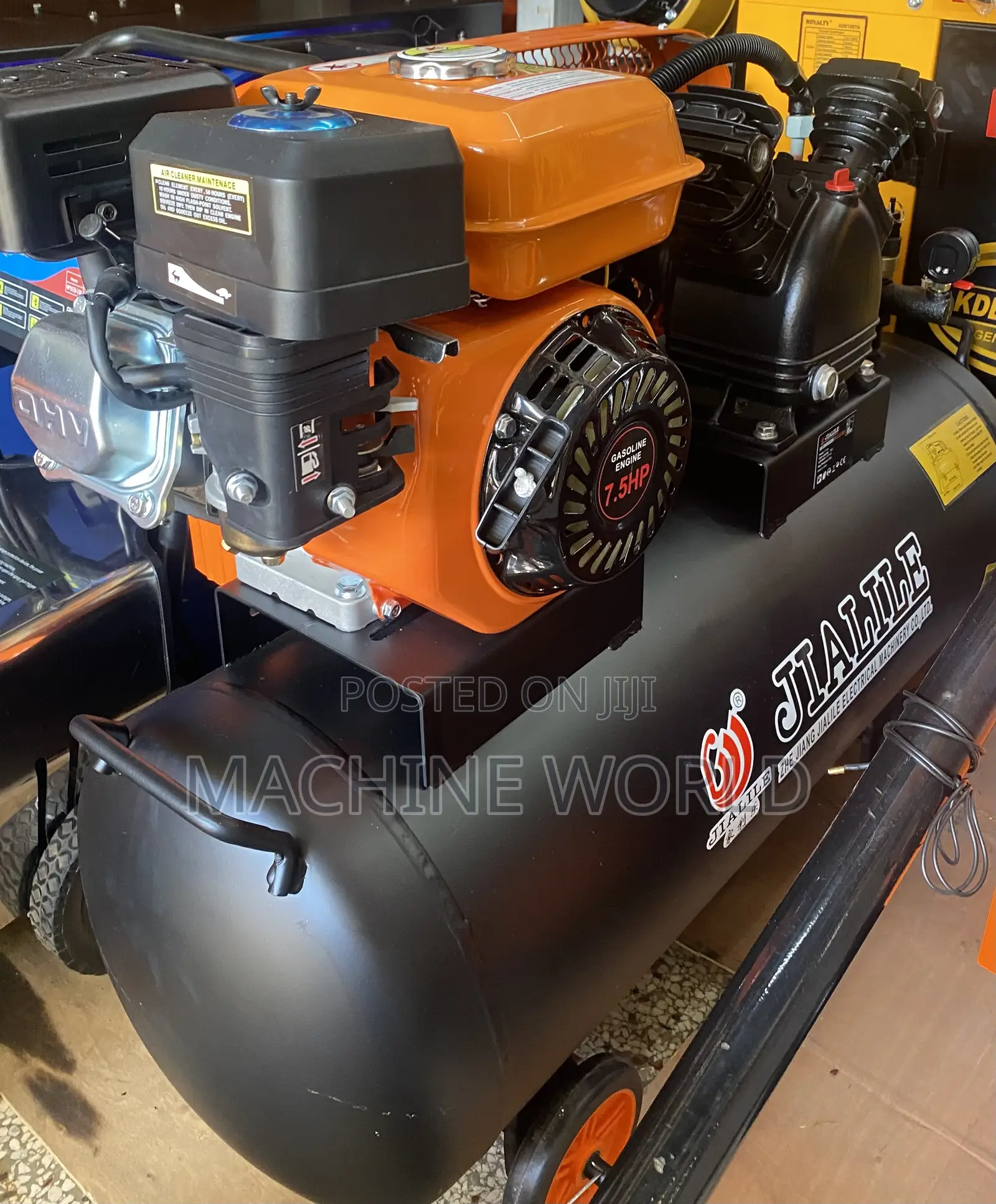 New Model Petrol Air Compressor 8hp Jialile