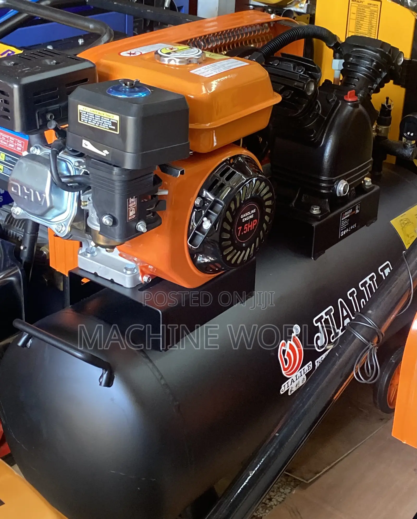 New Model Petrol Air Compressor 8hp Jialile