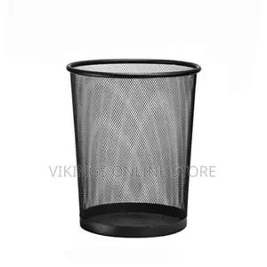 Other Office Paper Bin / Dust Bin Mesh-Black